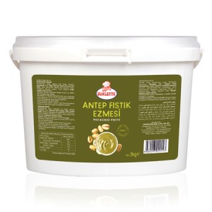 Ovalette Pistaziencreme – Perfektion für Desserts & Backwaren | Duba Schokolade Pistazien Füllüng 3kg