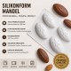 Silikonform Mandel - perfekt für feine Desserts & Schokolade - zs09 -