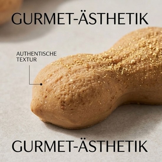 Silikonform Erdnuss – Backform für kreative Desserts & Schokolade - zs09 -