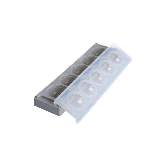 Silikonform 60mm Vollkugel ( Kokosnuss ) - perfekt für feine Desserts & Schokolade - zs0500 -