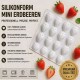 Mini Erdbeer Silikonform – 20 Fach | Für kreative Desserts & Pralinen - 1ZS010 -