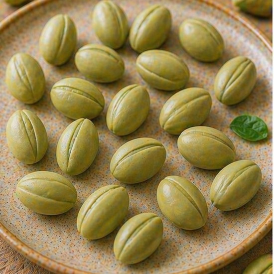 Mini Pistazie Silikonform – 18 Fach | Für kreative Desserts & Pralinen - 1ZS013 -