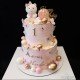 İnci Toplar - Dekoratif Pasta ve Cupcake Dekor Topları Parlak Pembe - KN272 - Mytortenland