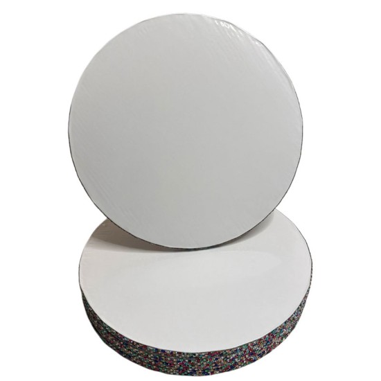 Pasta Altlığı / Cake Board – Mermer Desenli Beyaz Altın Detaylı 28 cm - kn304-1ad Pasta Altlığı / Cake Board – Mermer Desenli Beyaz Altın Detaylı 28 cm - kn304-1ad - Mytortenland