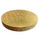 3cm Cake Board | Tortenunterlage Rund | Cake Drum | Karton Pappe | Kuchenplatte | Tortenplatte für Torten und Kuchen Gold 34 cm - KN206 - Mytortenland