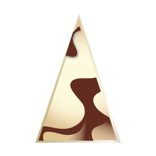 Schokoladenaufleger Dreieck Camouflage Muster 384 Stück - Us-006 - Vitray