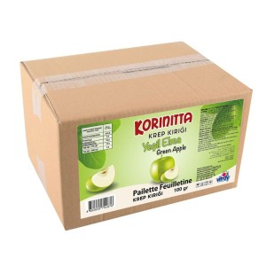 Gebäckbrösel - pailleté feuilletine ( Crunchy ) 2,5 Kg  Grüner Apfel 