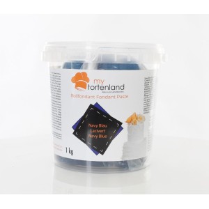 Zuckerteig / Rollfondant Marineblau 1 kg