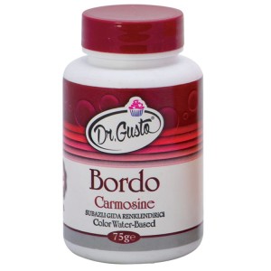 Dr Gusto Su Bazlı Toz Gıda Boyası Bordo 75g