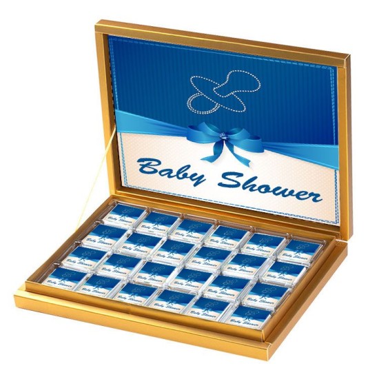 Baby Shower Kare Kendin Tasarla Sticker Etiket - B006 - Mytortenland