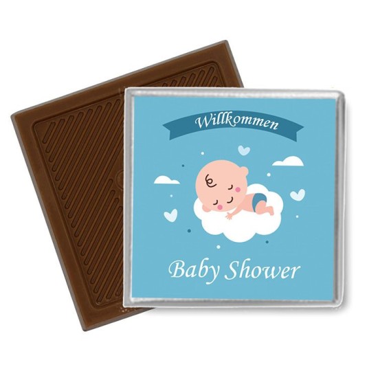 Baby Shower Kare Kendin Tasarla Sticker Etiket - B002 - Mytortenland