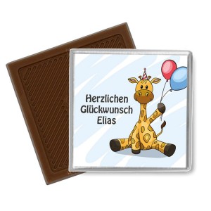 Geburtstage Viereck ( Madlen & Box ) Selbst Sticker - Etiketten 