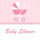 Baby Shower Kare Kendin Tasarla Sticker Etiket - B011 - Mytortenland