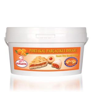 Portakal Aromali Parcacikli Dolgu 4 Kg