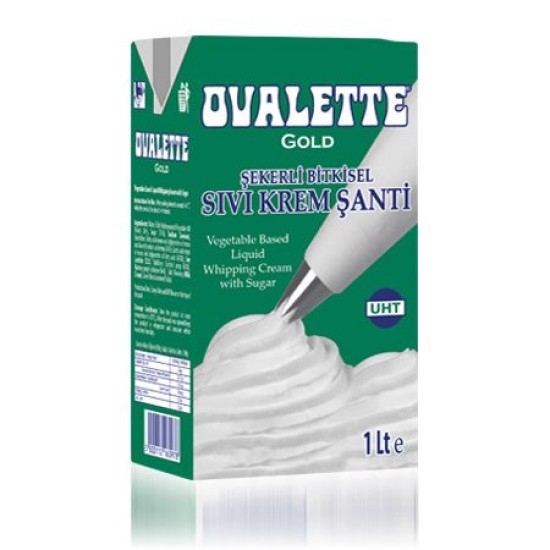 Ovalette Gold Schlagsahne ( Veggie) 1 L - 500-501 - Katsan Gıda