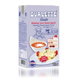 Ovalette Gusto Vegan Schlagschaum (ohne Zucker) 1L