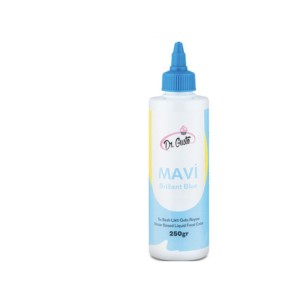 Dr Gusto Likit Sivi Gida Boyasi Mavi 250 ml