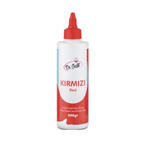 Dr Gusto Likit Flüssige Lebensmittelfarbe 250 ml Rot