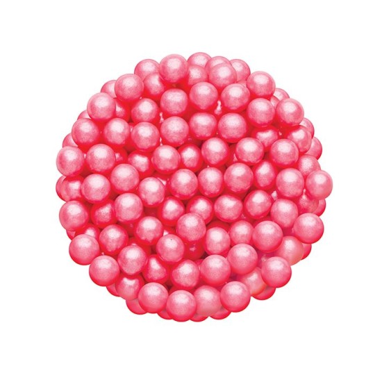 Zucker Deko-Perlen Pink 8 mm 45g - DG-1393 - Dr Gusto