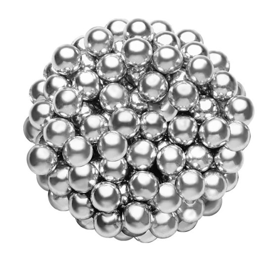 Zucker Deko-Perlen Silber 8 mm 45g - DG-2642 - Dr Gusto