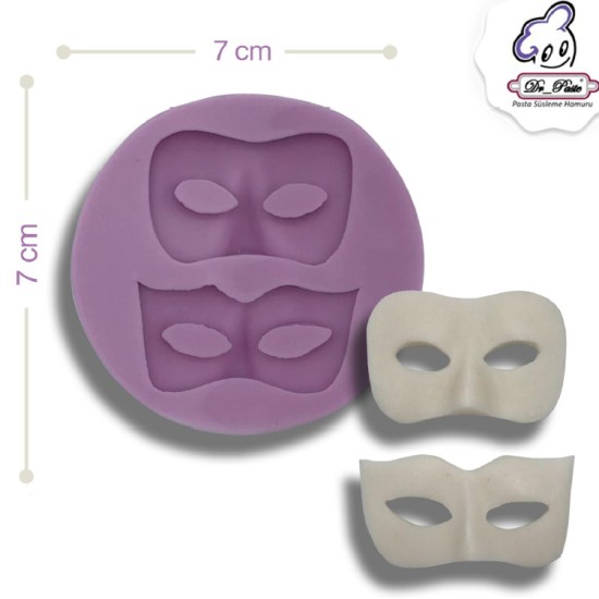 2er Masken Silikon Form - 00232 - Dr Paste
