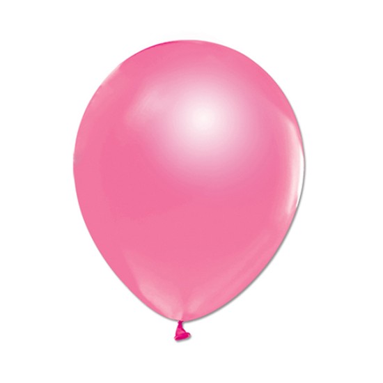 Metallic Rosa Ballon Party Luft Ballon 10 Stück - MYB1-1 - Mytortenland