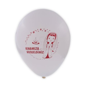 Party Luft Ballon Kınamıza Hoşgeldiniz 10 Stück