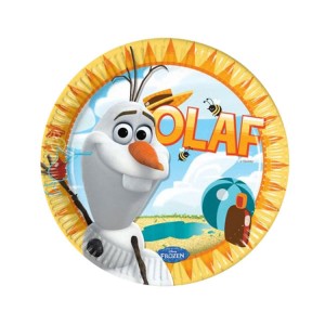 Frozen Olaf Pappteller