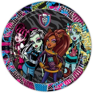 Monster high Pappteller