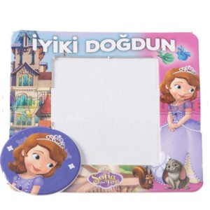 iyiki Doğdun Sofia Bilderrahmen mit Magnet 1 Stück