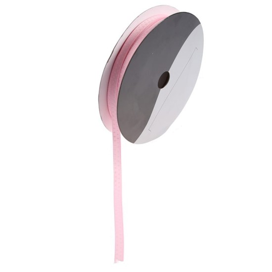 Pink Gepunktet Schleifenband 1cm - YTT6 - Mytortenland