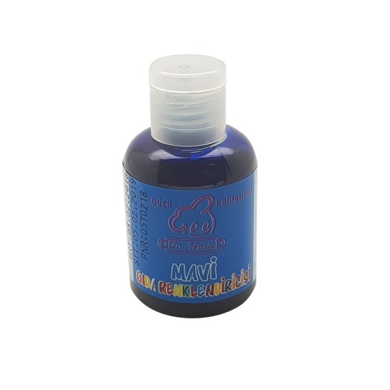 Lebensmittelfarbe Blau 50 ml Glutenfrei - MC085 - Dr Paste