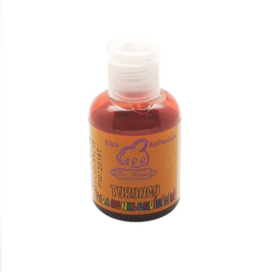 Lebensmittelfarbe Orange 50 ml Glutenfrei - MC088 - Dr Paste