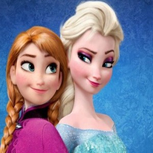 Eiskönigin Elsa & Anna Tortenaufleger / Lebensmittel Fotodruck