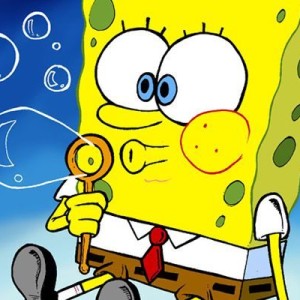 Sponge Bob Tortenaufleger / Lebensmittel Fotodruck