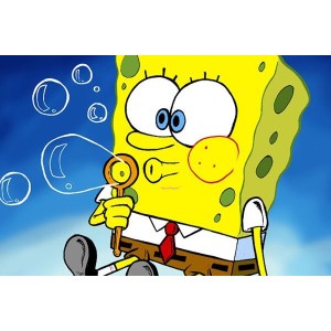 Sponge Bob Tortenaufleger / Lebensmittel Fotodruck