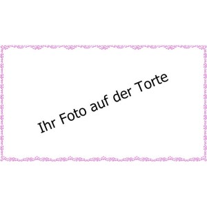 Ihr Foto als Tortenaufleger / Lebensmittel Fotodruck