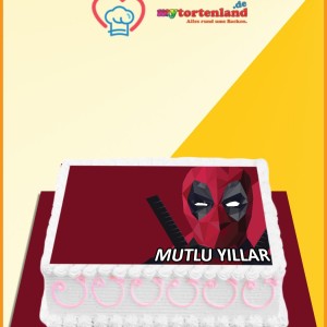 Deadpool 2 Tortenaufleger / Lebensmittel Fotodruck