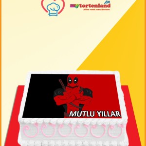 Deadpool 3 Tortenaufleger / Lebensmittel Fotodruck