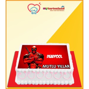 Deadpool Yenilebilir Resim Baskısı