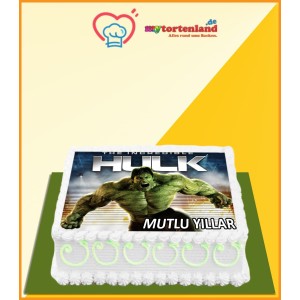 Hulk 2 Tortenaufleger / Lebensmittel Fotodruck