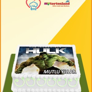 Hulk 2 Tortenaufleger / Lebensmittel Fotodruck