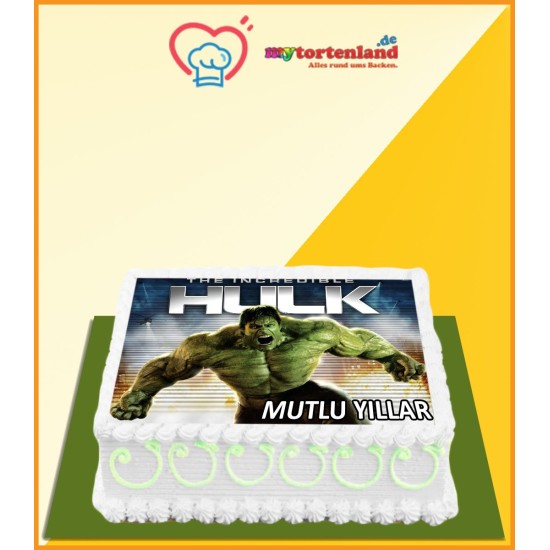Hulk 2 Tortenaufleger / Lebensmittel Fotodruck - MC00019 - Mytortenland