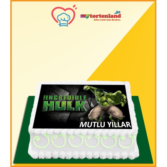 Hulk 3 Tortenaufleger / Lebensmittel Fotodruck - MC00020 - Mytortenland