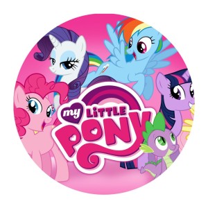 My Little Pony Tortenaufleger / Lebensmittel Fotodruck