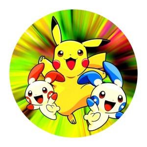 Pokemon Tortenaufleger / Lebensmittel Fotodruck