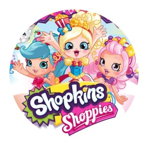 Shopkins Tortenaufleger / Lebensmittel Fotodruck