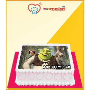 Shrek Tortenaufleger / Lebensmittel Fotodruck