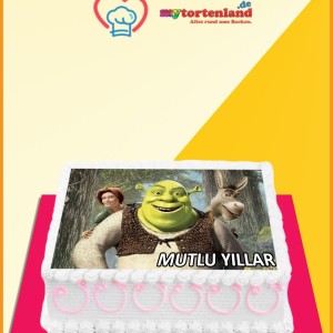 Shrek Tortenaufleger / Lebensmittel Fotodruck