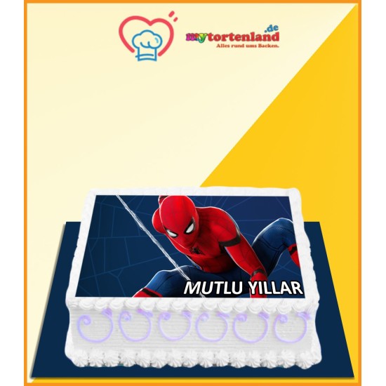 Spider Man 2 Tortenaufleger / Lebensmittel Fotodruck - MC00017 - Mytortenland